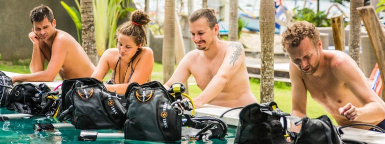 PADI Advanced course in Bali