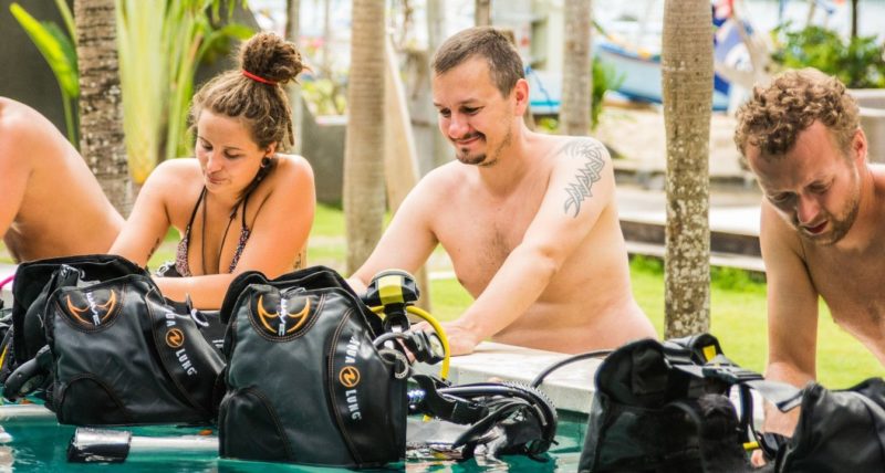 PADI Advanced course in Bali